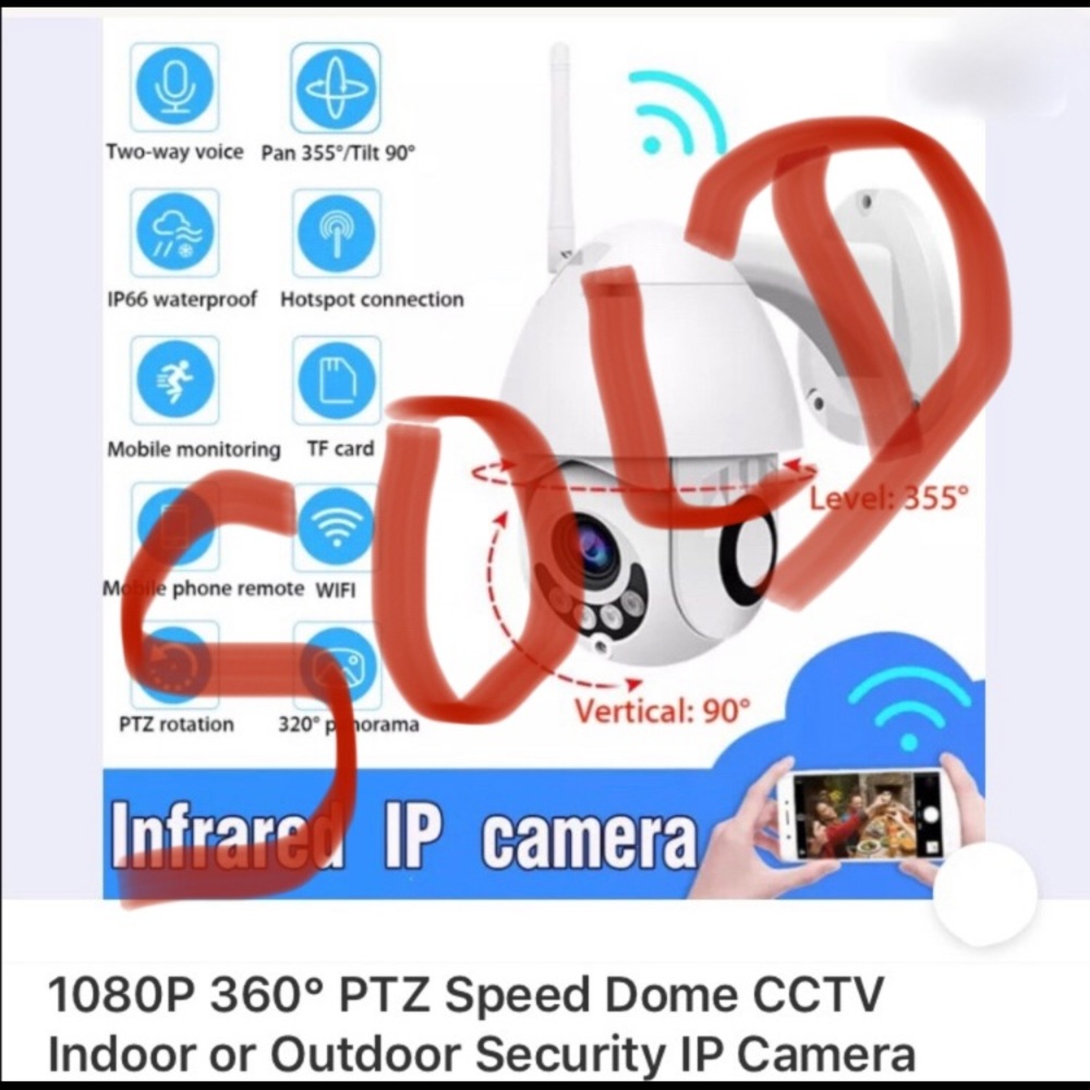 WiFi Smart Camara "NO FEES"